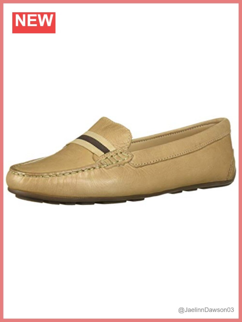 Leather Ribbon Detail Driver Moc Loafers - Gel Heel Insert, Handcrafted